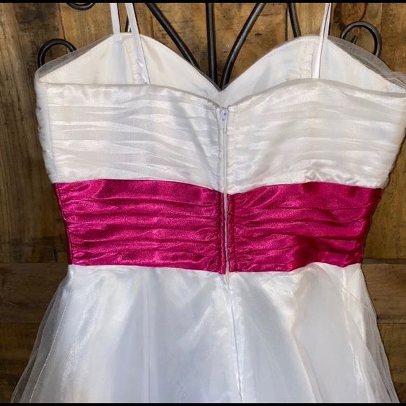 STRAPLESS WHITE DRESS - Picture 4 of 4